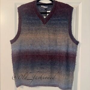 ZARA Wool Ombré Vest